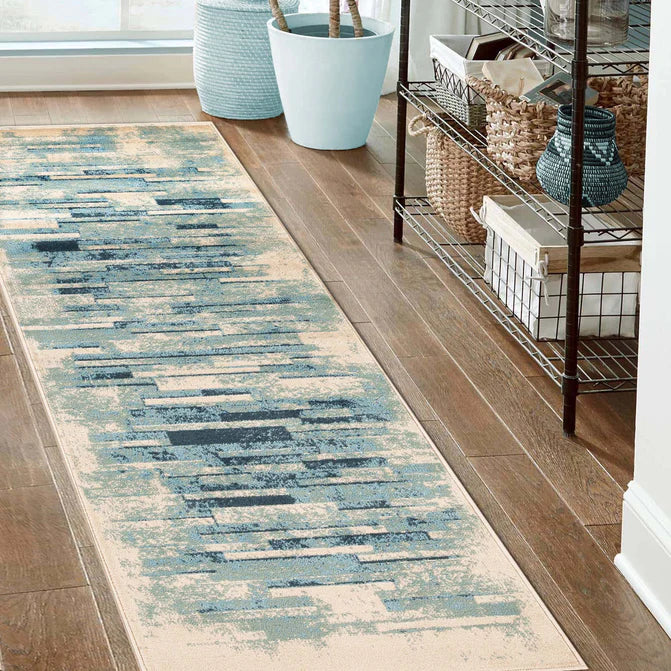 Stylish Culver Abstract Graphic Design Indoor Area Rug & Runner - Perfect for Living Room, Bedroom, or Hallway Decor