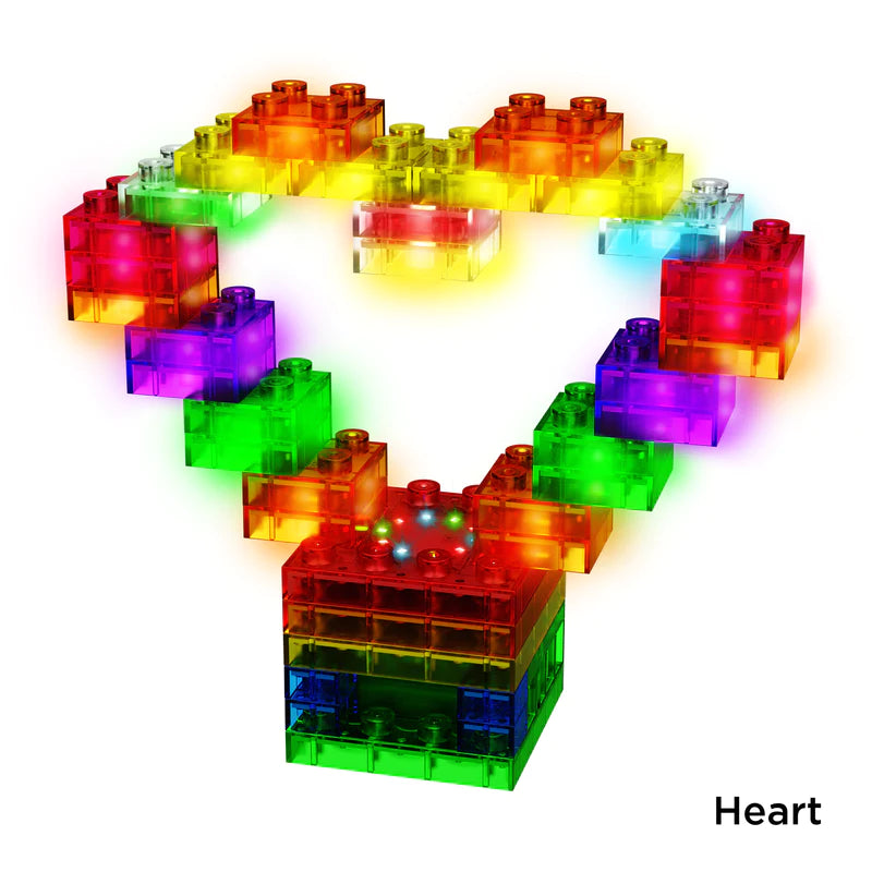 Circuit Blox™ BYO Sound & Touch Activated Light Show Kit - DIY Electronic Building Blocks for Kids & Teens - Perfect for STEM Learning, Science Projects & Interactive Play at Home or School