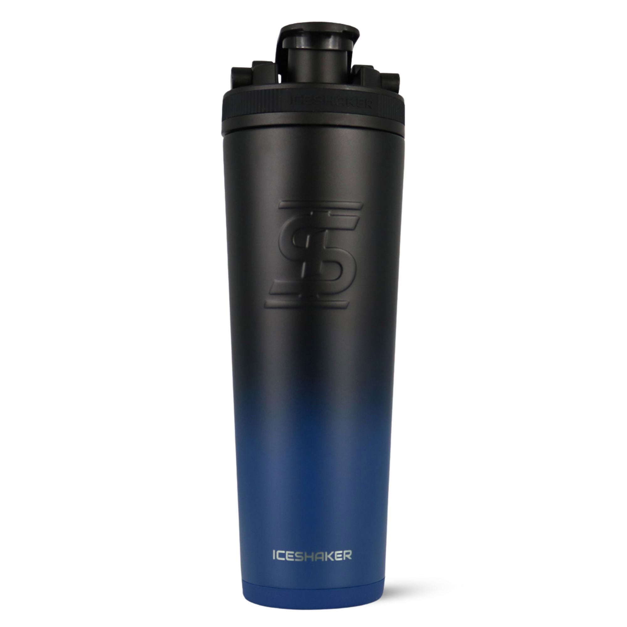 Premium Stainless Steel Ice Shaker Bottle - Leakproof Protein Shaker for Gym, Workouts & Travel - BPA-Free Fitness Water Bottle with Mixing Ball - Ideal for Protein Powder, Pre-Workout & Smoothies