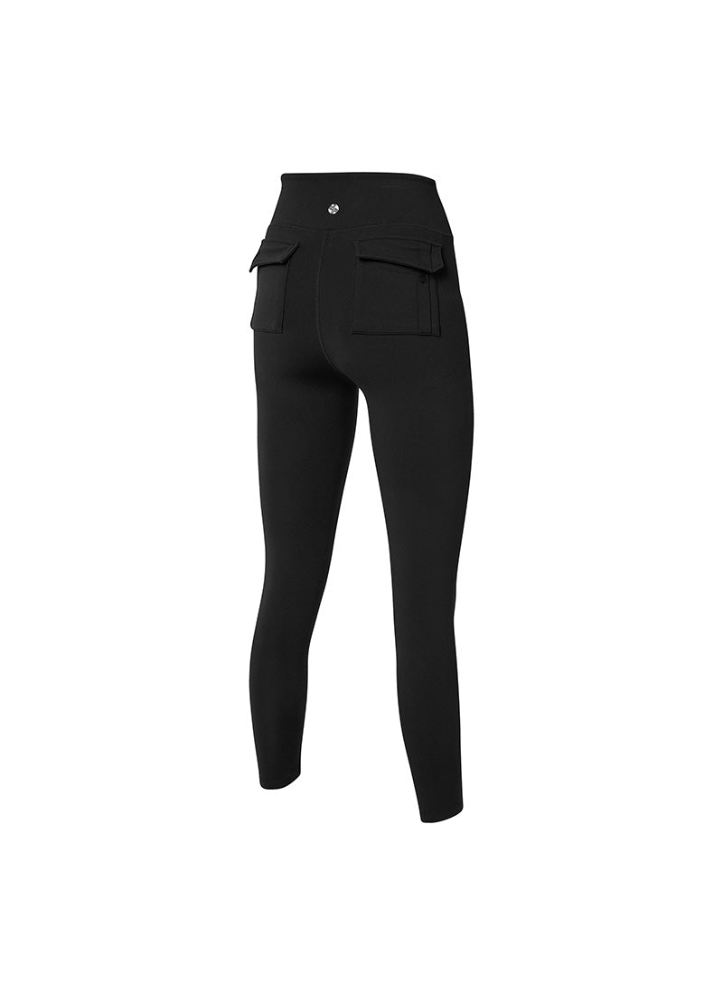 Black Label 360N High Waist Pocket Leggings for Women - Yoga, Running, Gym & Everyday Wear