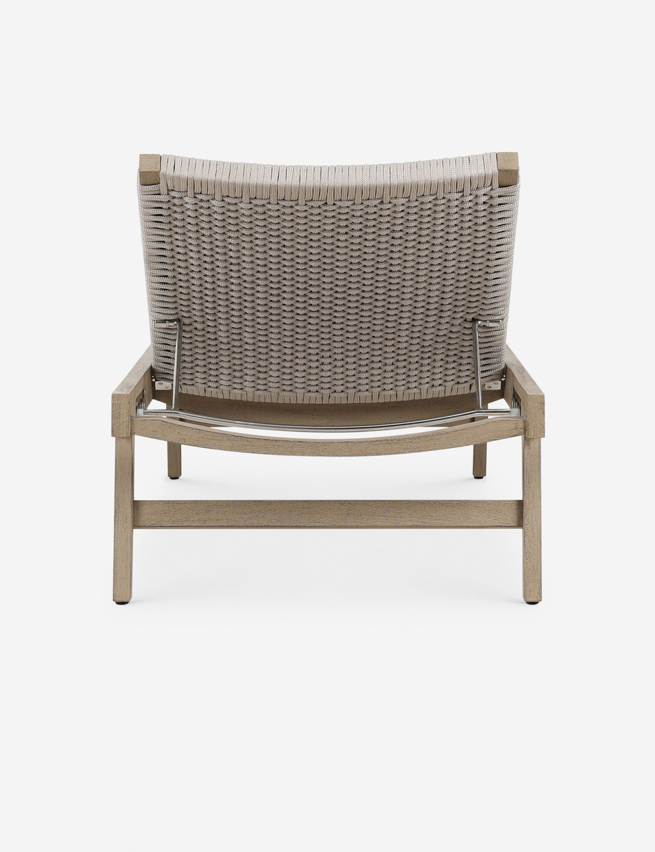 Delmar Indoor Outdoor Chaise Lounge - Modern Patio Furniture for Poolside, Garden, and Backyard Relaxation