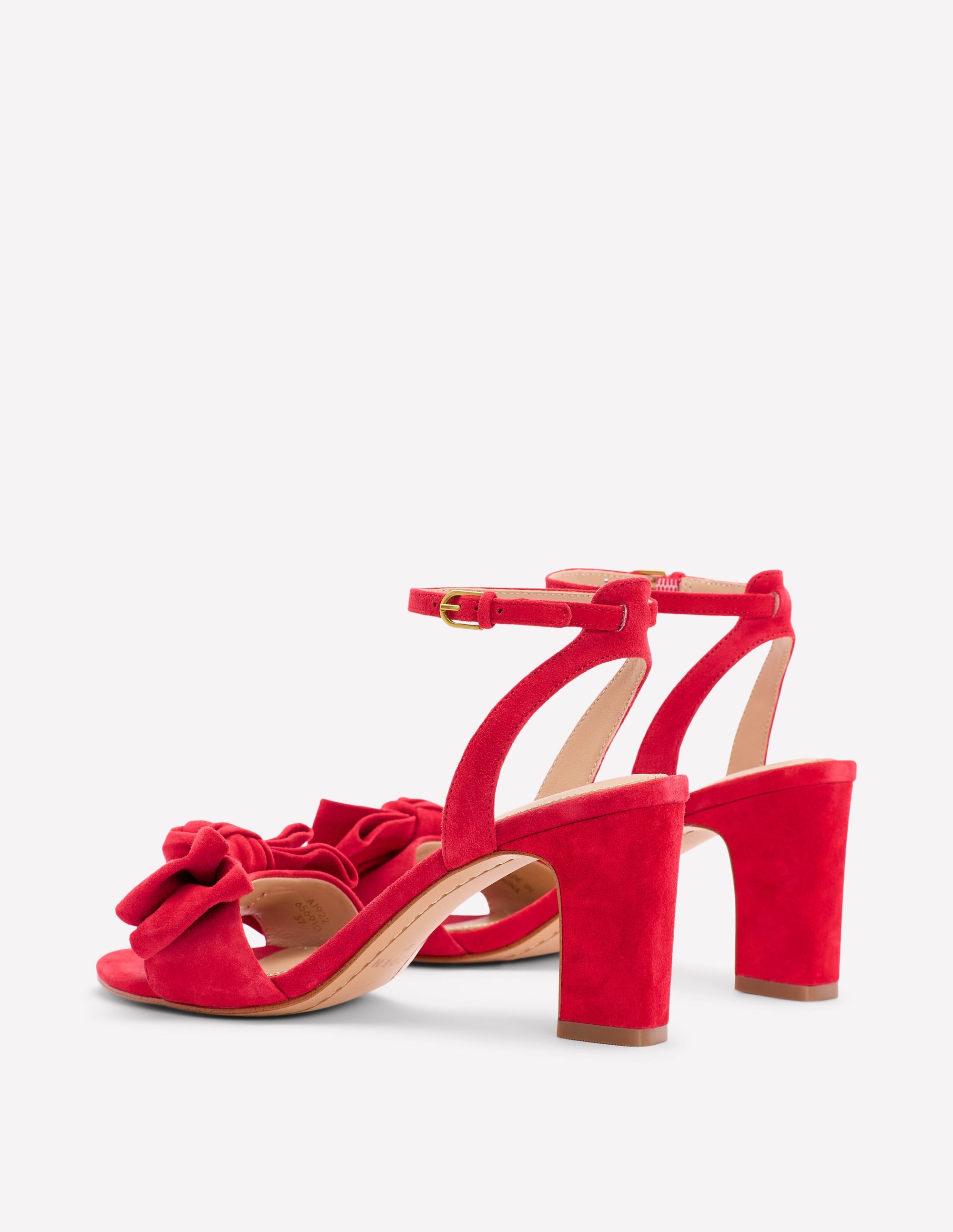 Floral Bow Heeled Sandals for Women - Elegant Hibiscus Design Summer Dress Shoes for Weddings, Parties & Beach Vacations