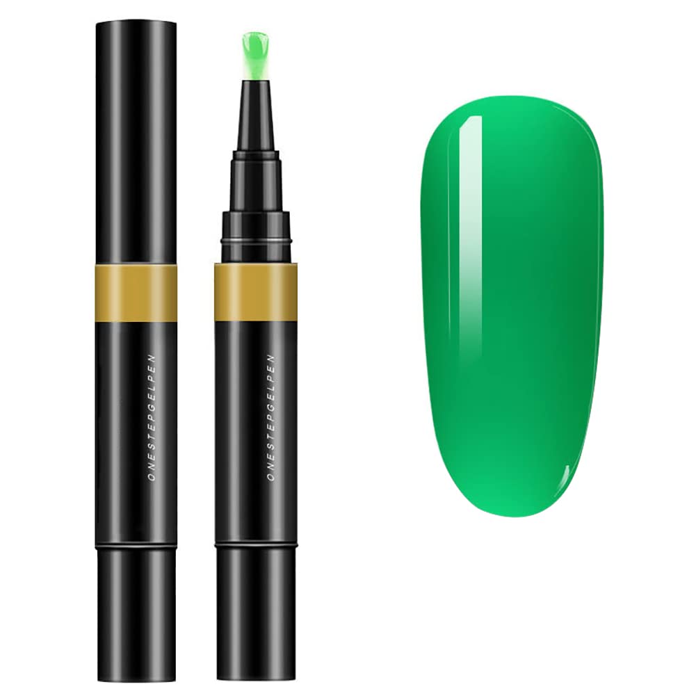 3 in 1 UV Gel Nail Polish Pen - One Step DIY Nail Art Painting Pen with Waterproof Long Lasting Formula for Home Manicure & Salon Use | Perfect for Parties, Weddings & Special Occasions