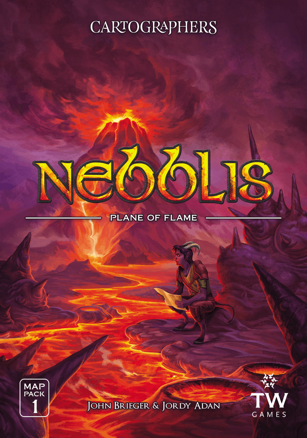 Cartographers Map Pack 1: Nebblis Plane of Flame - Fantasy RPG Battle Maps for D&D 5E, Pathfinder & Tabletop Games - Perfect for Dungeon Masters & World Builders