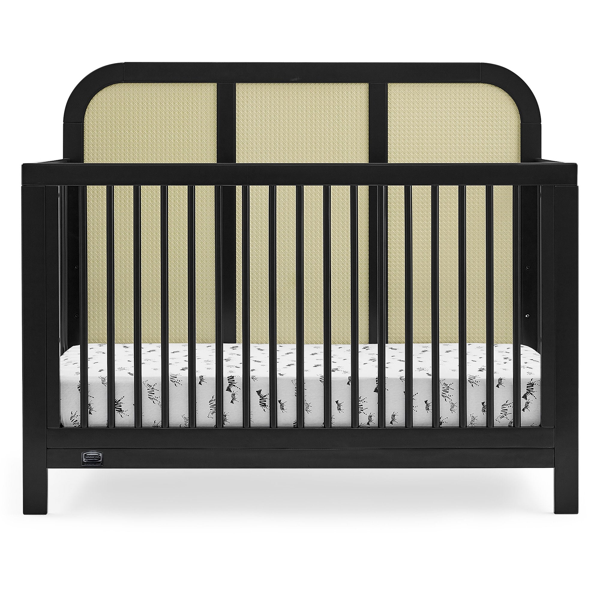 Theo 6-in-1 Convertible Baby Crib - Toddler Bed, Daybed & Full Size Bed | Nursery Furniture for Boys & Girls | Perfect for Newborns to Teens