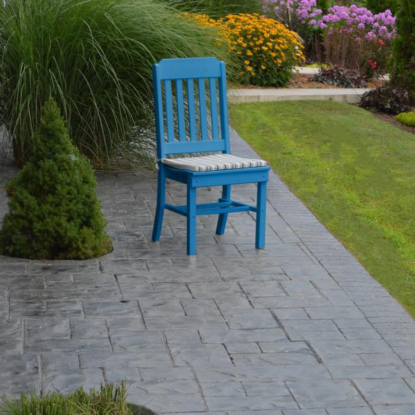Elegant Traditional Dining Chair - Solid Wood Upholstered Seat - Perfect for Home, Restaurant & Event Decor