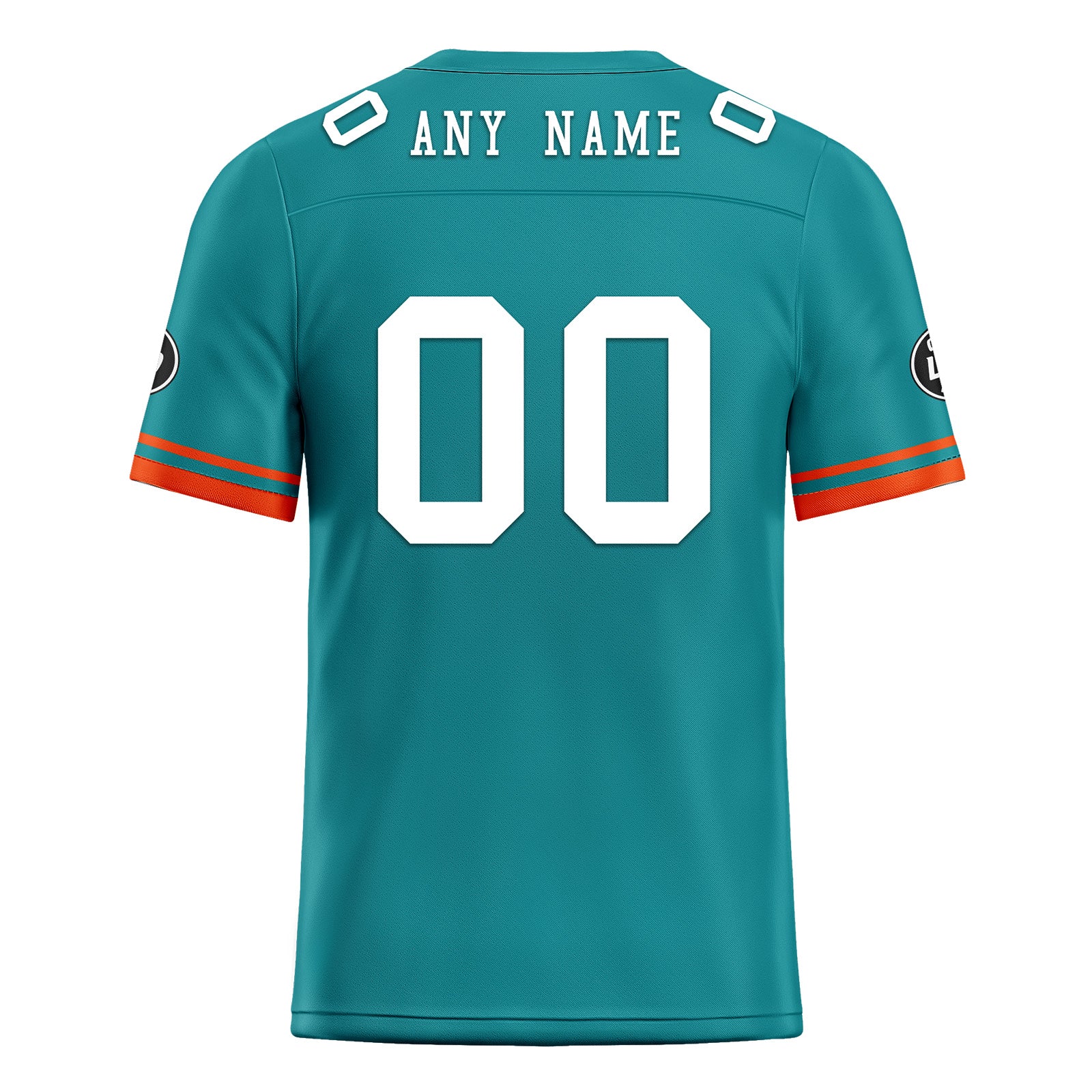 Custom Green Miami Personalized Authentic Football Jersey FBJ02 D020263 - High-Quality Embroidered NFL Style Jersey for Men, Women & Youth - Perfect for Game Day, Tailgating & Fan Events