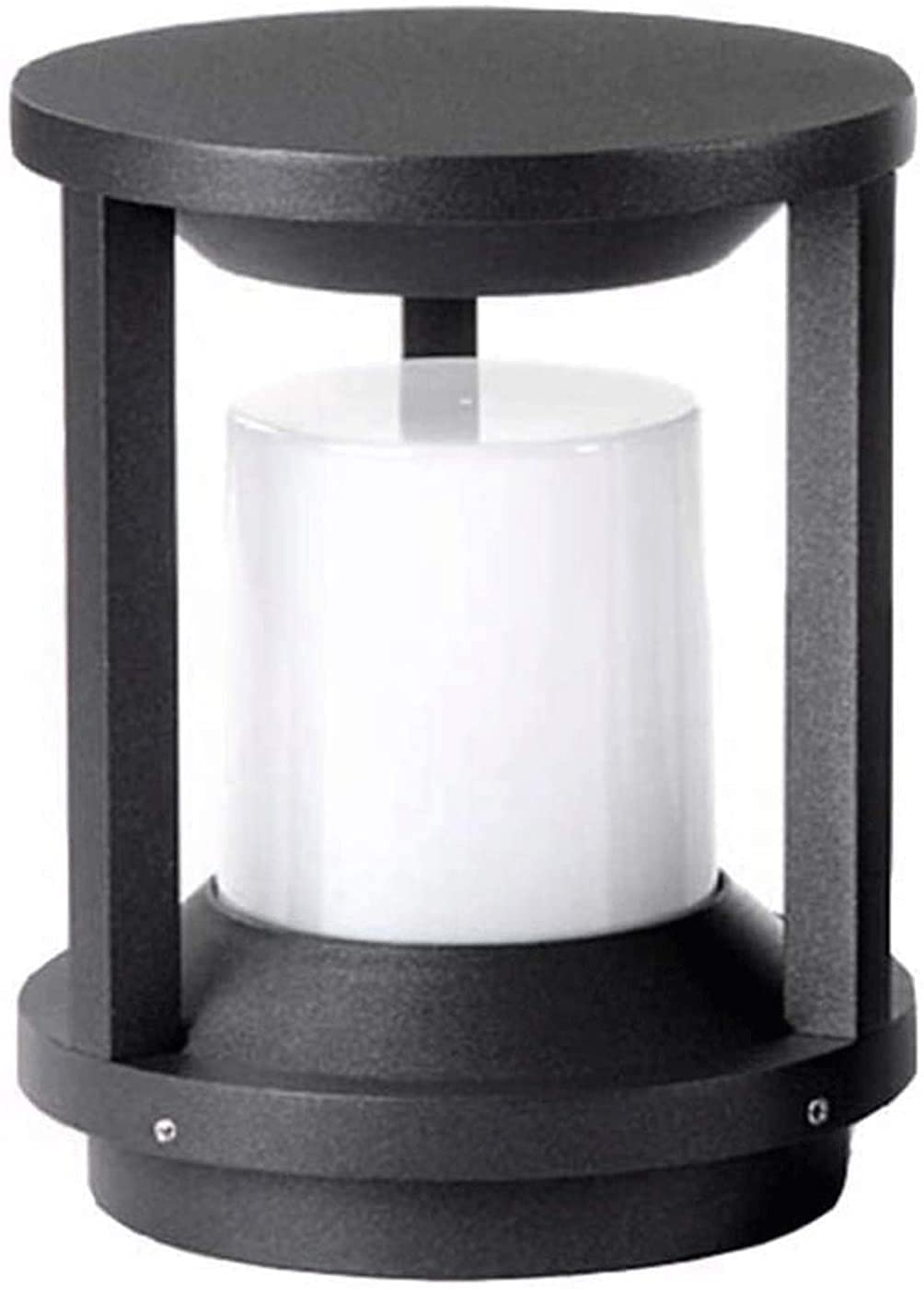 Outdoor Post Light Fixtures - Waterproof LED Column Lanterns for Garden, Fence & Landscape Lighting | Modern Minimalist Design for Parks, Roadside & Lawn Decor | Durable Weatherproof Pillar Lights for Pathways & Driveways