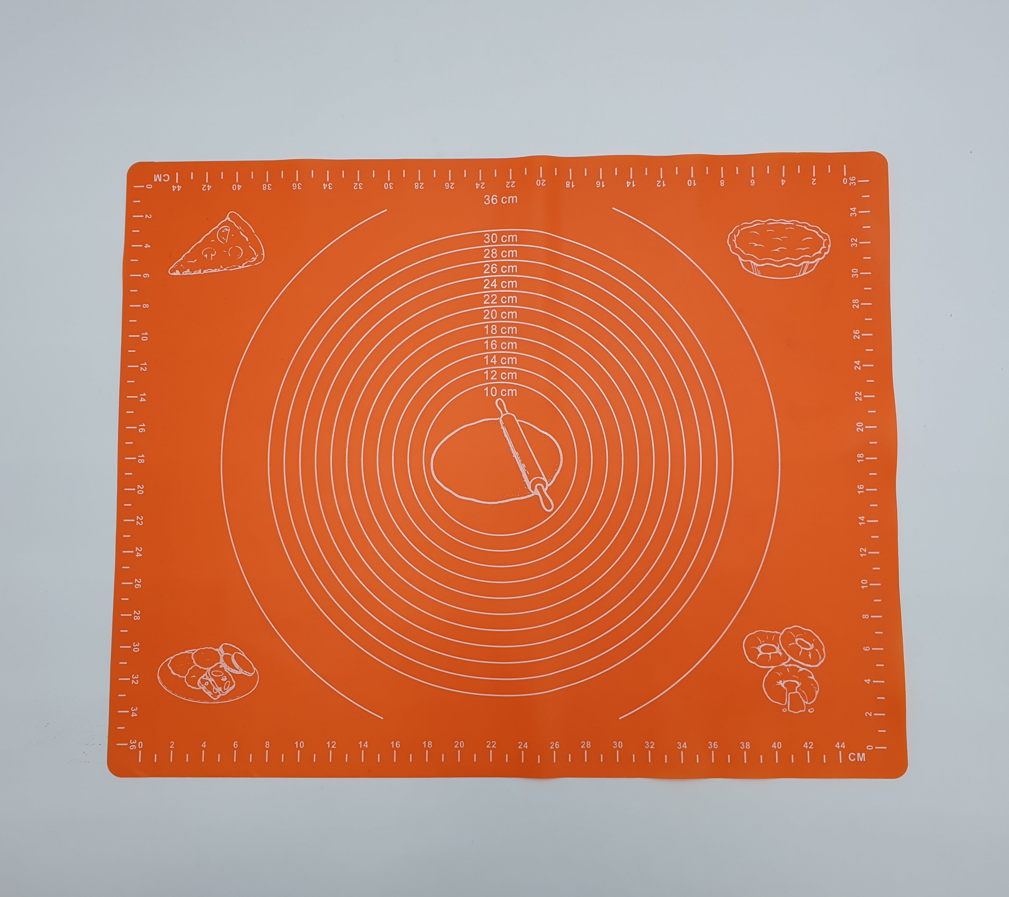 Non-Stick Silicone Baking Mat 19.5x15.5 Inches - Reusable Cookie Sheet Liner for Baking, Roasting & Pastry Making - Perfect for Cookies, Bread, Pizza & More (Oven Safe up to 480°F)