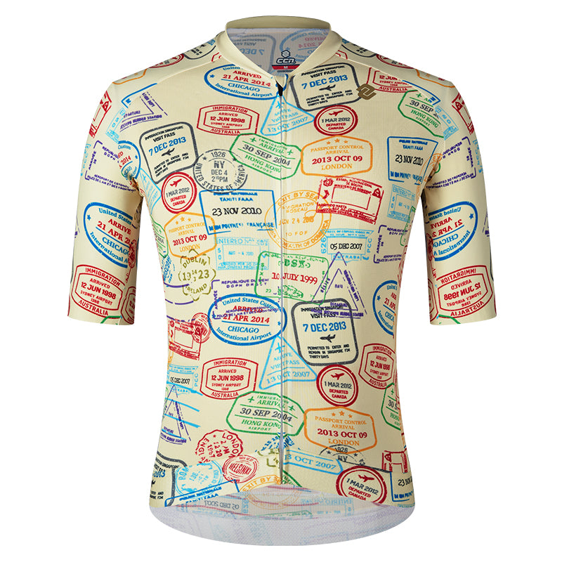 NOVA ADVENTURER Men's Performance Jersey - Lightweight Breathable Cycling Shirt for Men - Perfect for Road Biking, Mountain Biking & Outdoor Sports