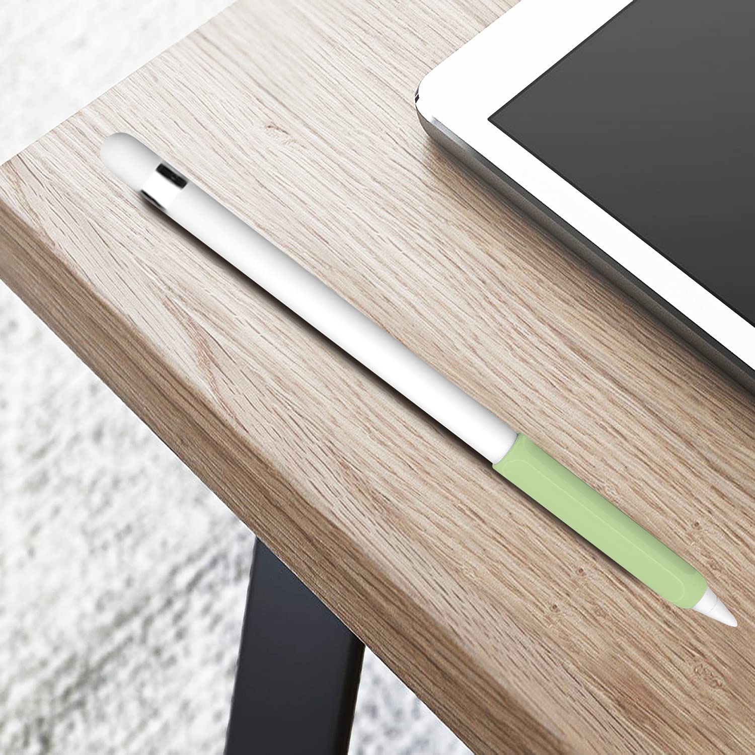 YINVA Ergonomic Grip for Apple Pencil 1st Gen - Blue | iPad Drawing & Note-Taking