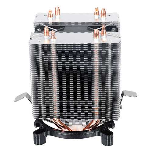 High Performance Aluminum LED CPU Cooler with Heat Sink - Compatible with Intel LGA 1156/1155/1150/775 & AMD - Perfect for Gaming PCs and Workstation Builds