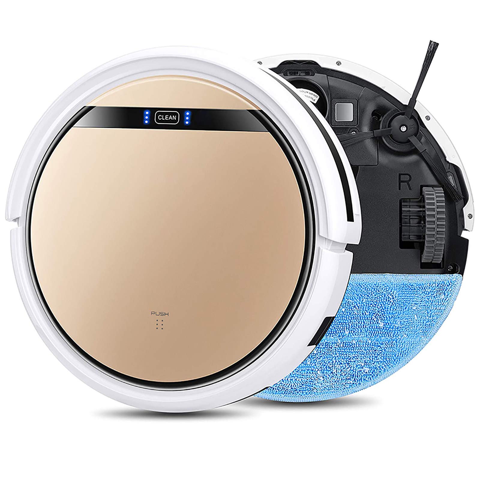 LNLN Smart Robot Vacuum Cleaner with Mopping Function - Automatic Scheduling, Pet Hair & Dust Removal - Ideal for Hardwood Floors & Carpets (120-150㎡ Coverage) - Perfect for Homes with Pets & Busy Families