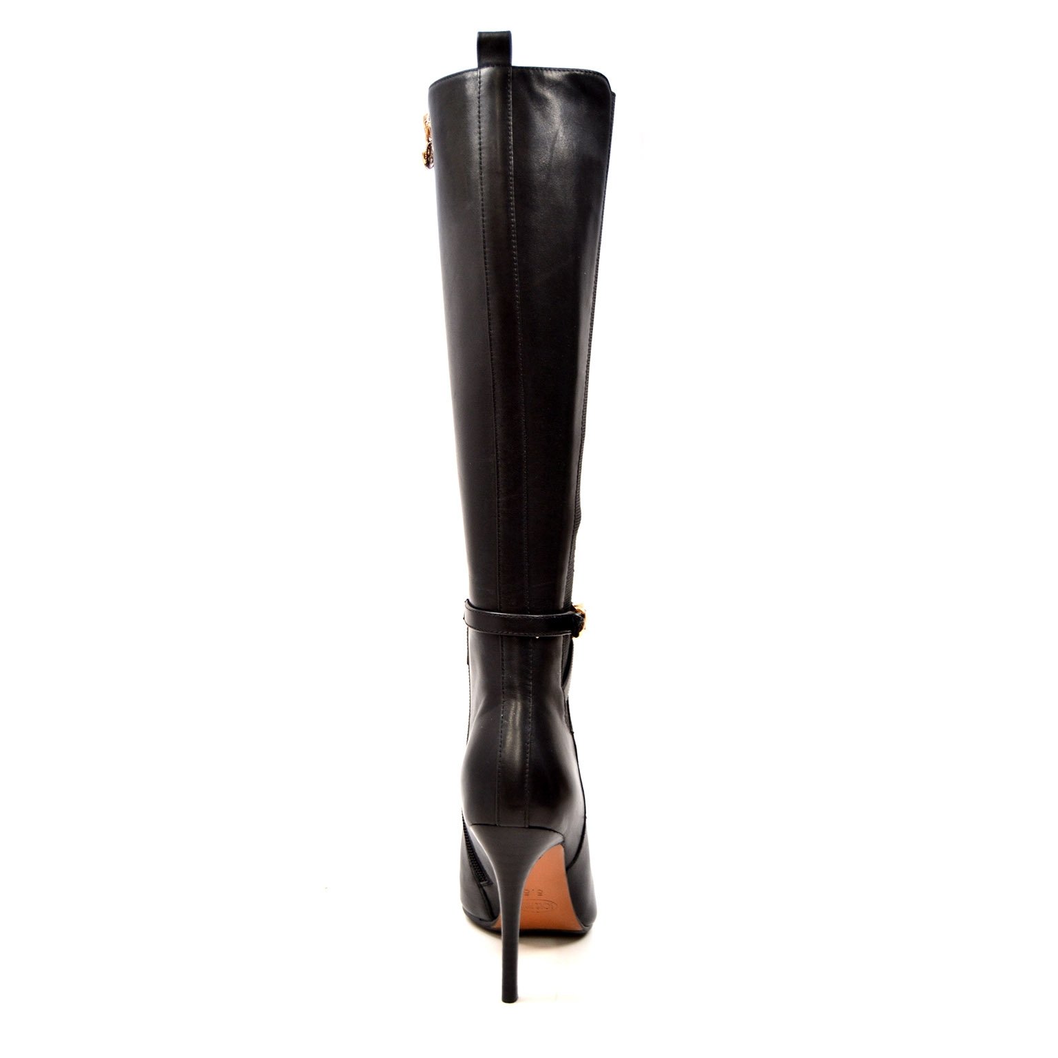 Noosh Women's Extra-Slim Calf Leather Dress Boots (12