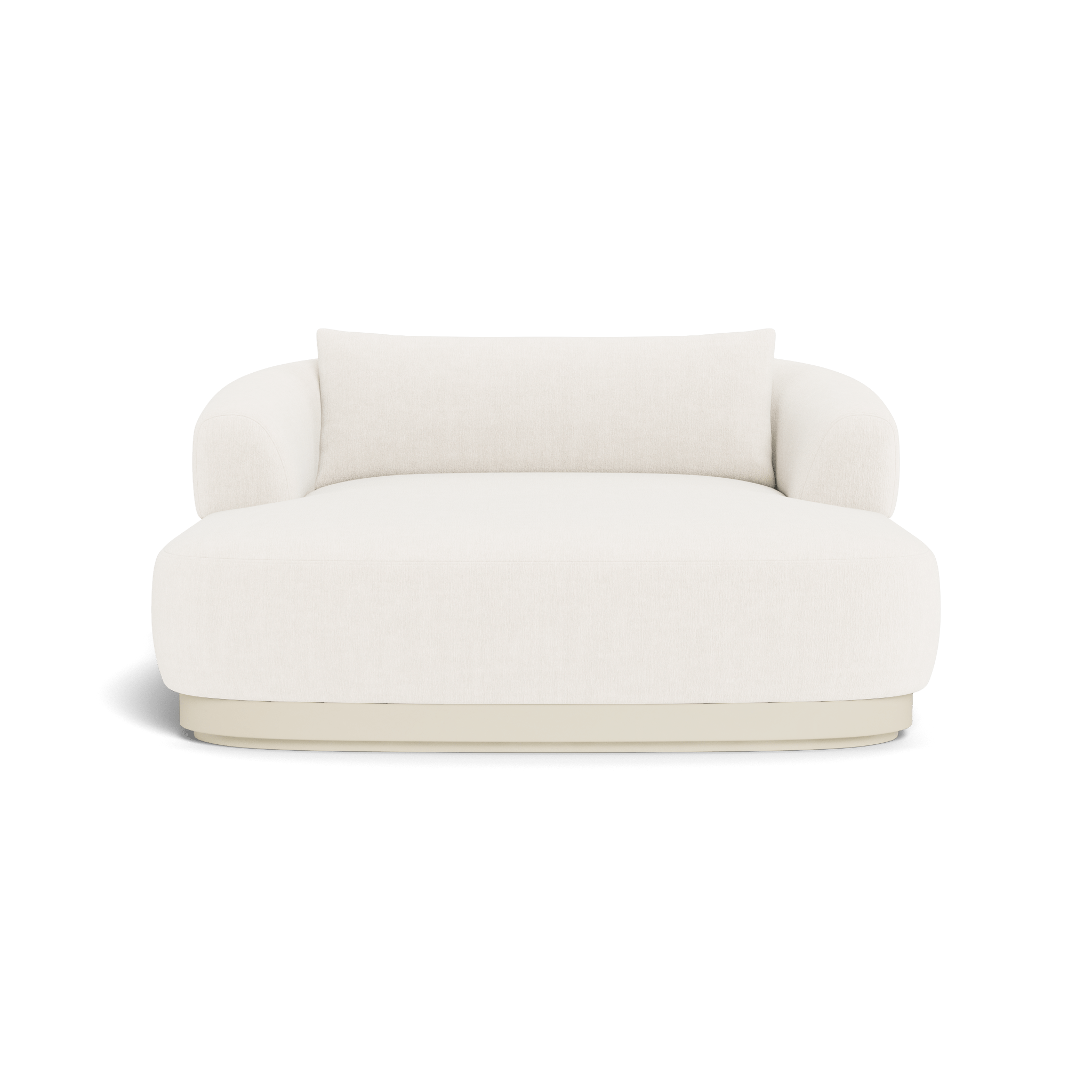 Amalfi Daybed - Modern Outdoor Patio Lounge Chair for Poolside, Garden, and Backyard Relaxation