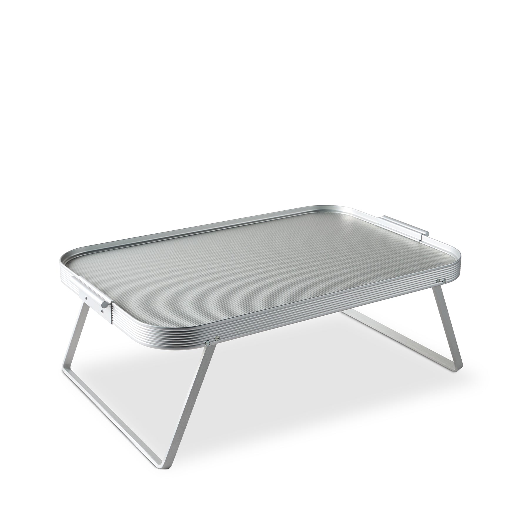 Premium Silver Lap Tray - Lightweight & Durable Portable Laptop Desk for Work, Study, or Dining in Bed, Couch, or Floor - Ideal for Home, Office & Travel Use