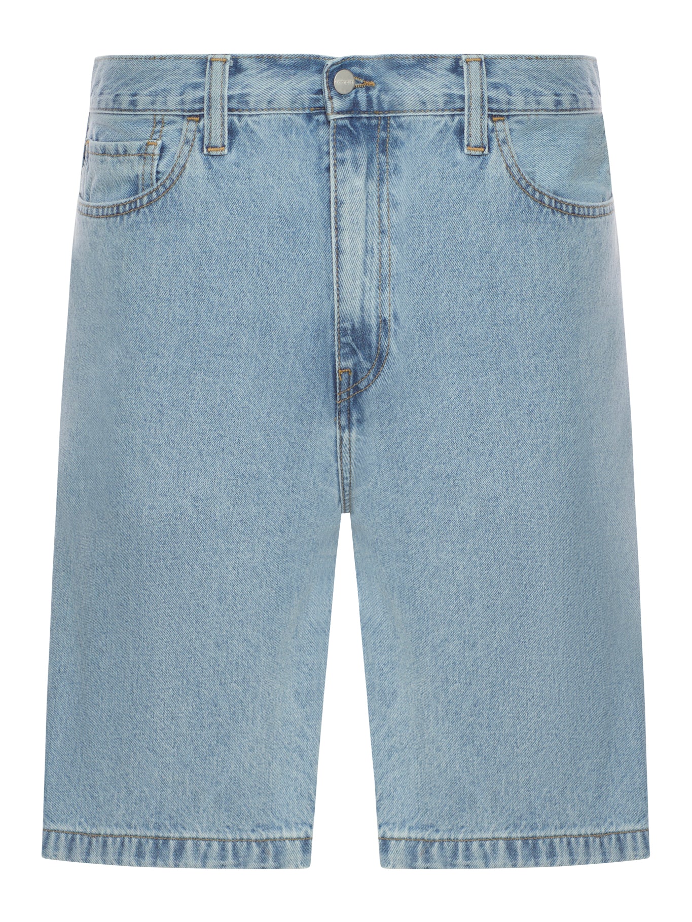 Carhartt WIP Landon Short - Men's Blue Casual Shorts for Outdoor Activities, Hiking, and Summer Wear | I030469013500