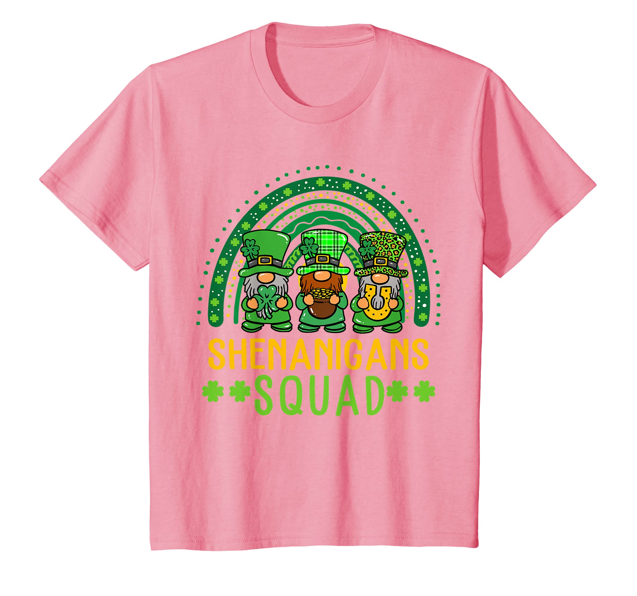 St. Patrick's Day Kids T-Shirt - Cute Gnome Design for Toddler Girls | Fun Holiday Outfit for School & Family Celebrations