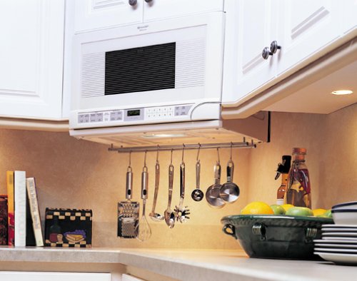 Sharp R-1211 1.5 Cu.Ft 1100W Countertop Microwave Oven in White - Perfect for Small Kitchens, Dorms & Office Break Rooms