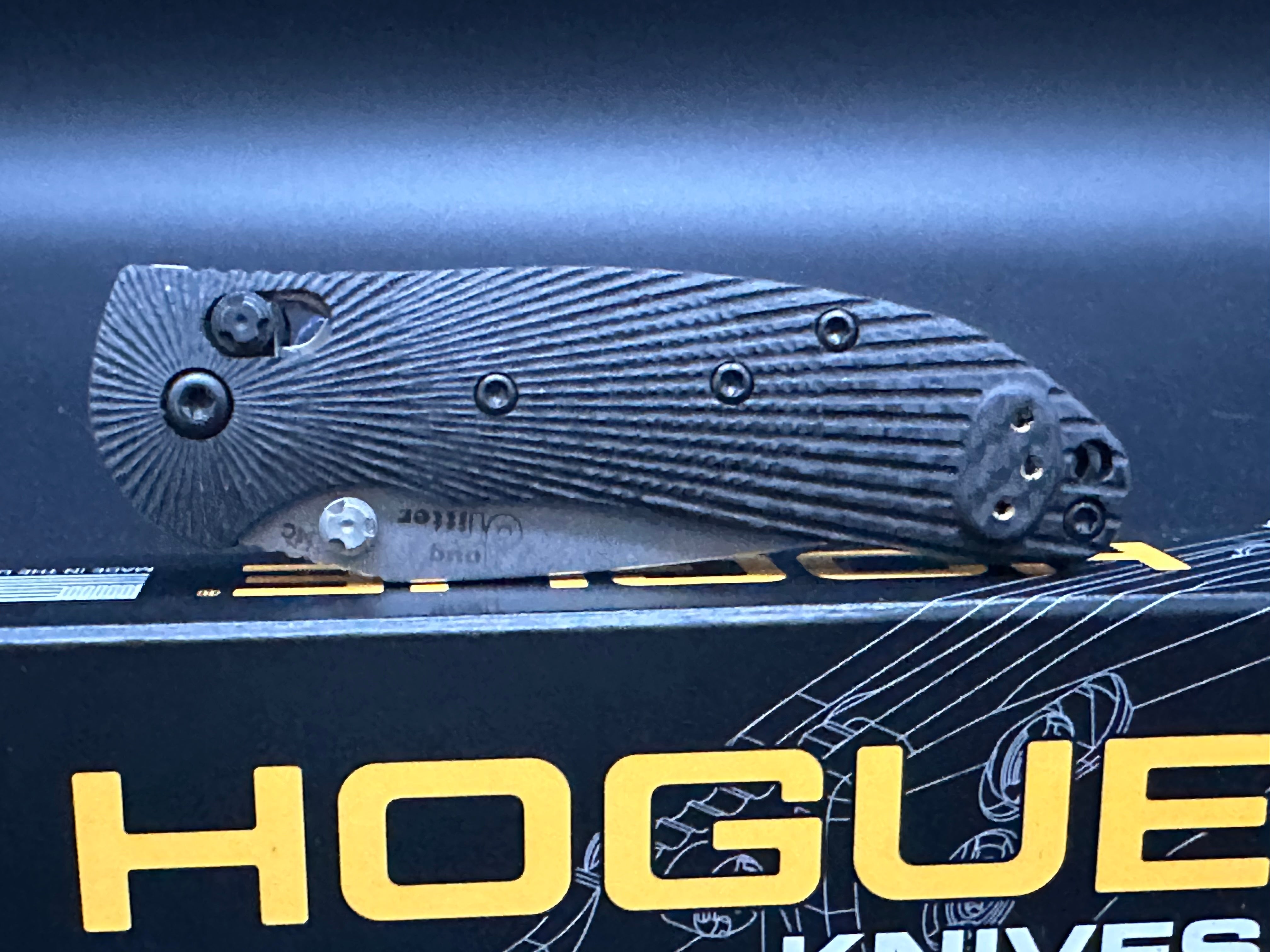 Doug Ritter Mini RSK Carbon Fiber Pocket Knife with Magnacut Steel - EDC, Outdoor, Camping & Survival Tool