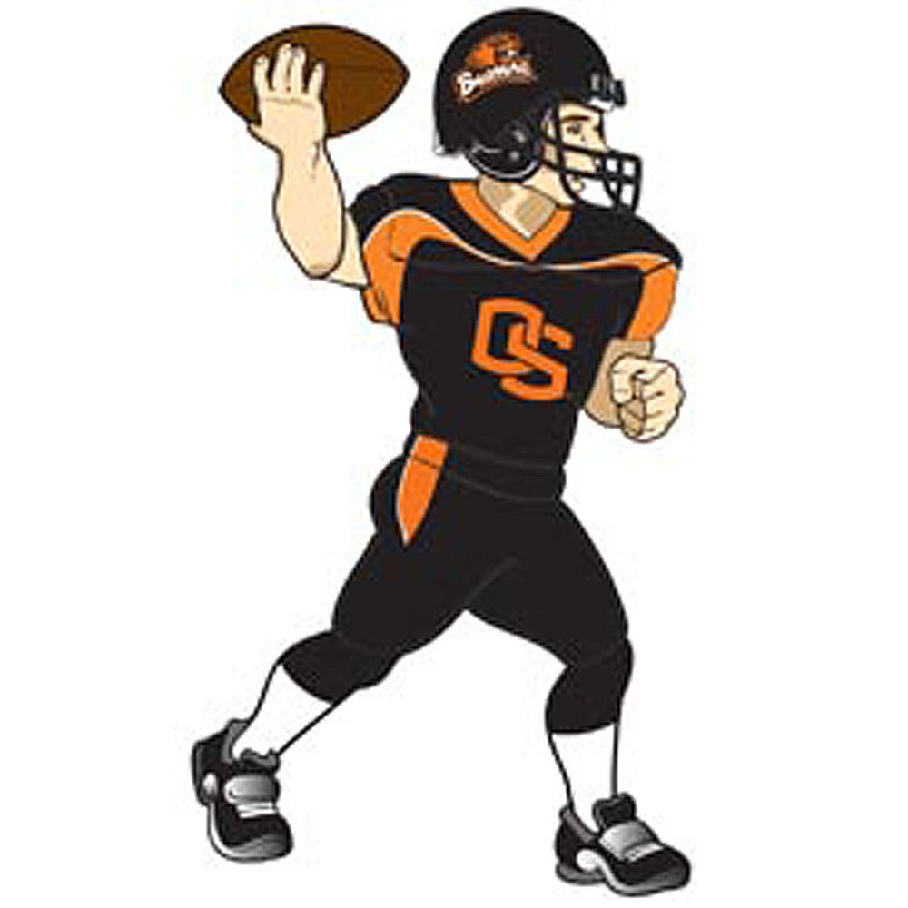 Oregon State Beavers Animated Lawn Decoration - College Mascot Outdoor Decor for Football Tailgating & Game Day Parties