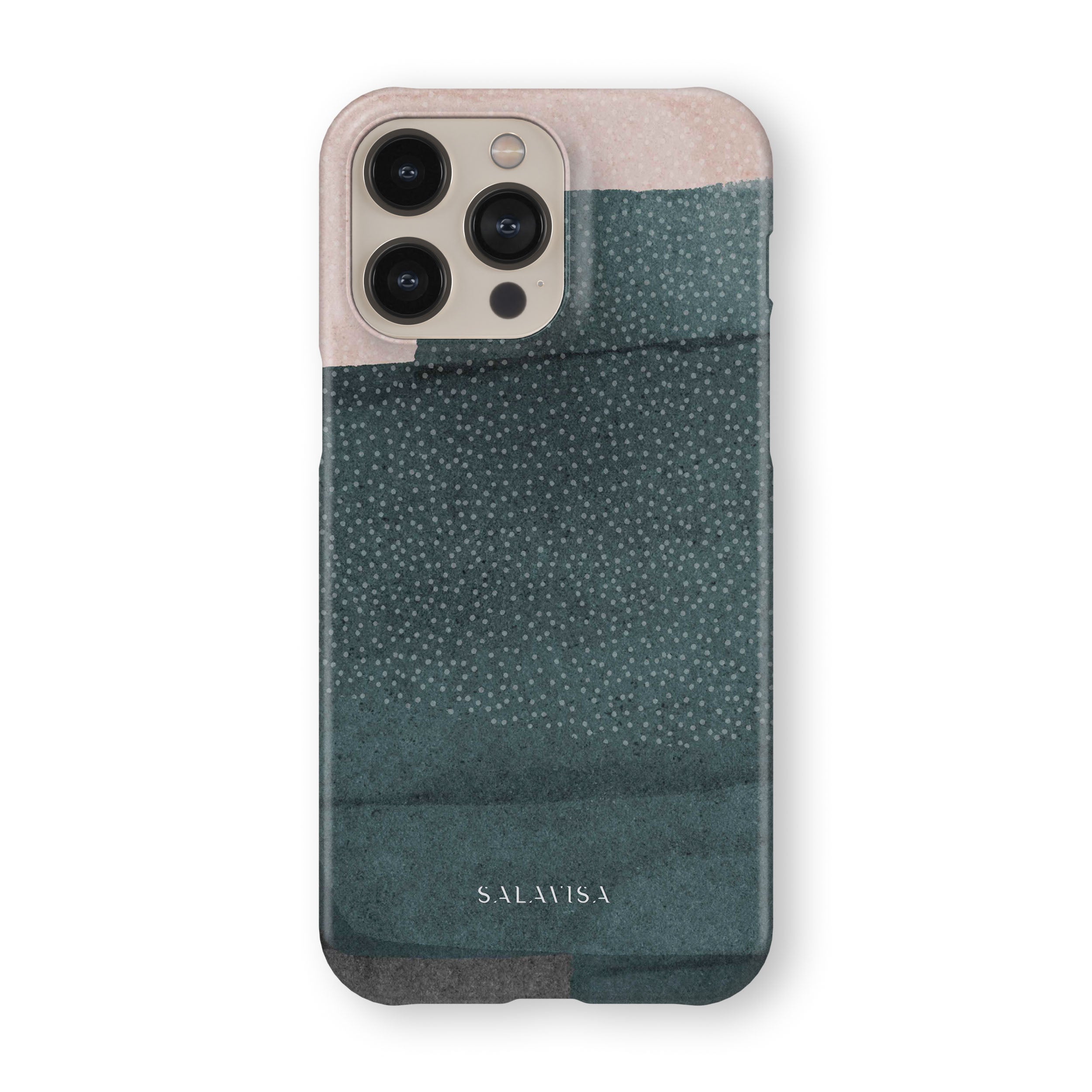 Aura Green Shockproof Phone Case - Durable Protective Cover for iPhone & Android - Perfect for Outdoor, Travel & Daily Use
