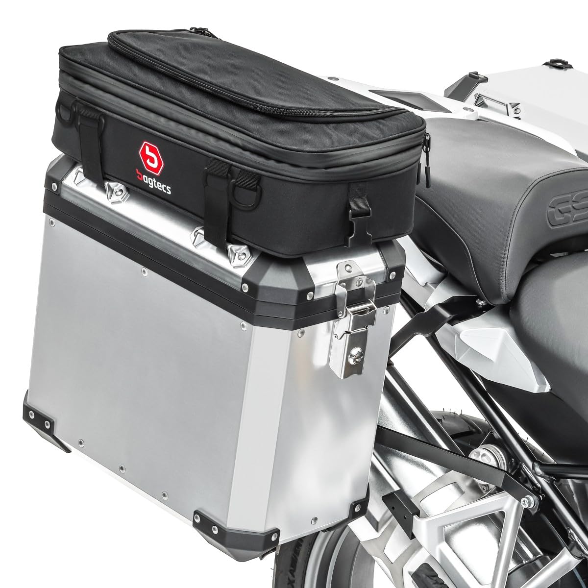 KTM 950 Supermoto SM/R BF2 Aluminum Pannier Lid Bags - Durable Motorcycle Side Case Accessories for Adventure Riding & Commuting