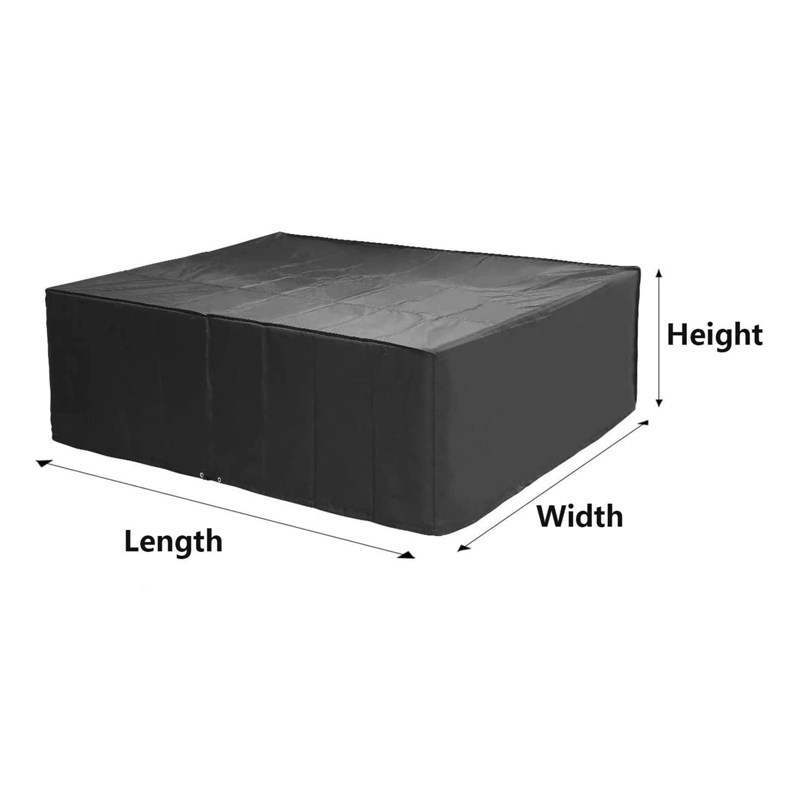 Durable Waterproof 36x36x36 Inch Patio Furniture Cover Set for Outdoor Table and Chairs - All-Weather Protection for Veranda, Deck, and Garden Use