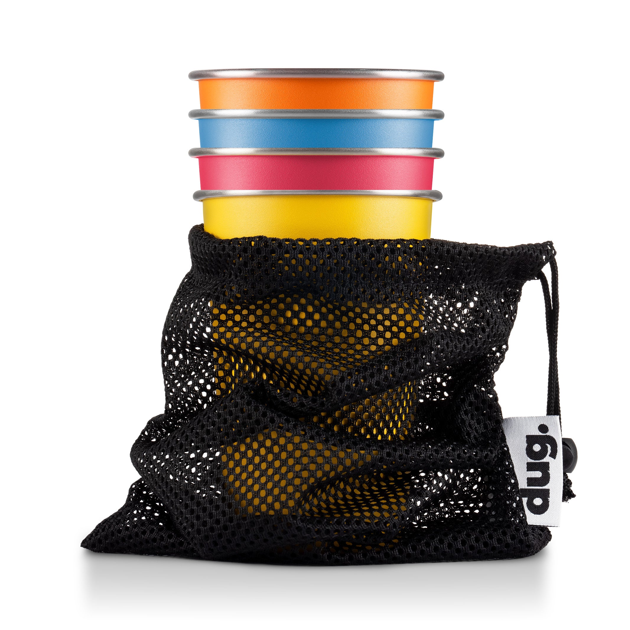 Eco-Friendly Reusable Cups - 4-Piece Set for Summer Drinks | Perfect for Iced Coffee, Smoothies, and Outdoor Picnics