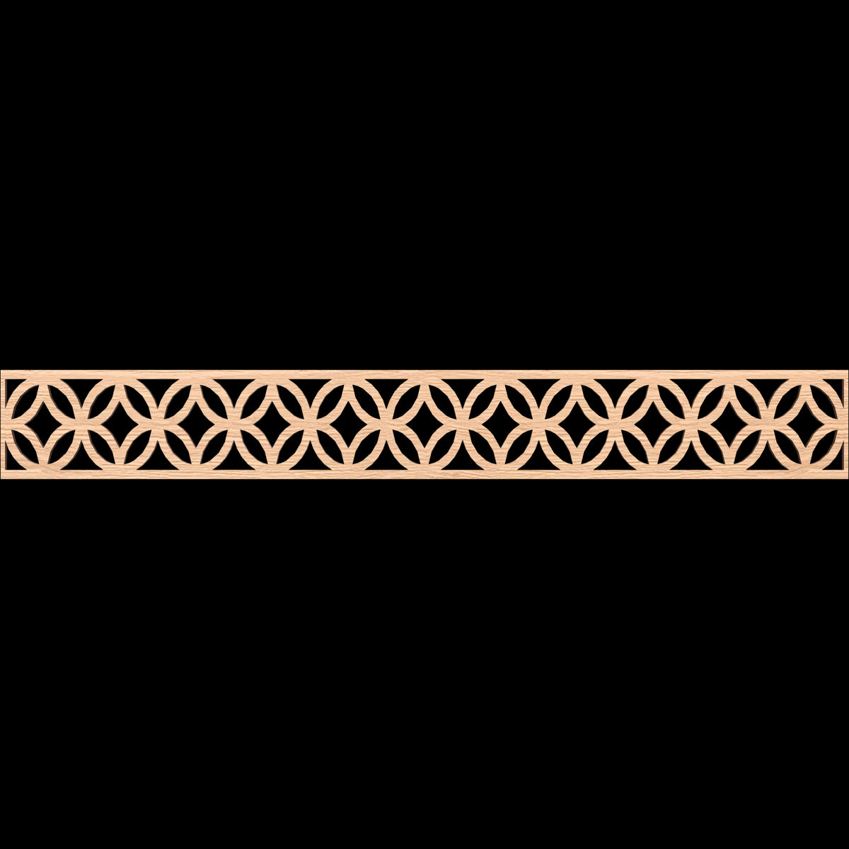 Crosby Fretwork Moulding - Decorative Wood Trim for Home & Furniture DIY Projects | Perfect for Wall Paneling, Cabinets, and Interior Design