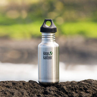 Klean Kanteen Classic 18oz (532mL) Stainless Steel Water Bottle - Eco-Friendly, BPA-Free, Leak-Proof for Hiking, Gym & Everyday Use