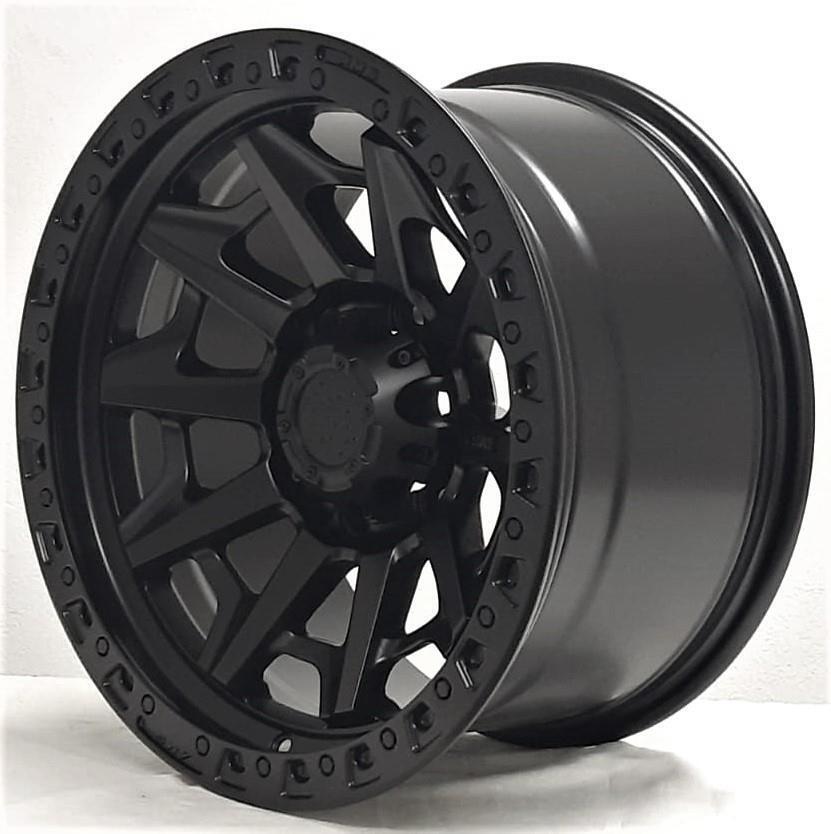 17-Inch Alloy Wheels for Toyota Tacoma 2WD/4WD 2016-2023 (6x139.7 Bolt Pattern) - Durable Off-Road Rims for Adventure & Daily Driving