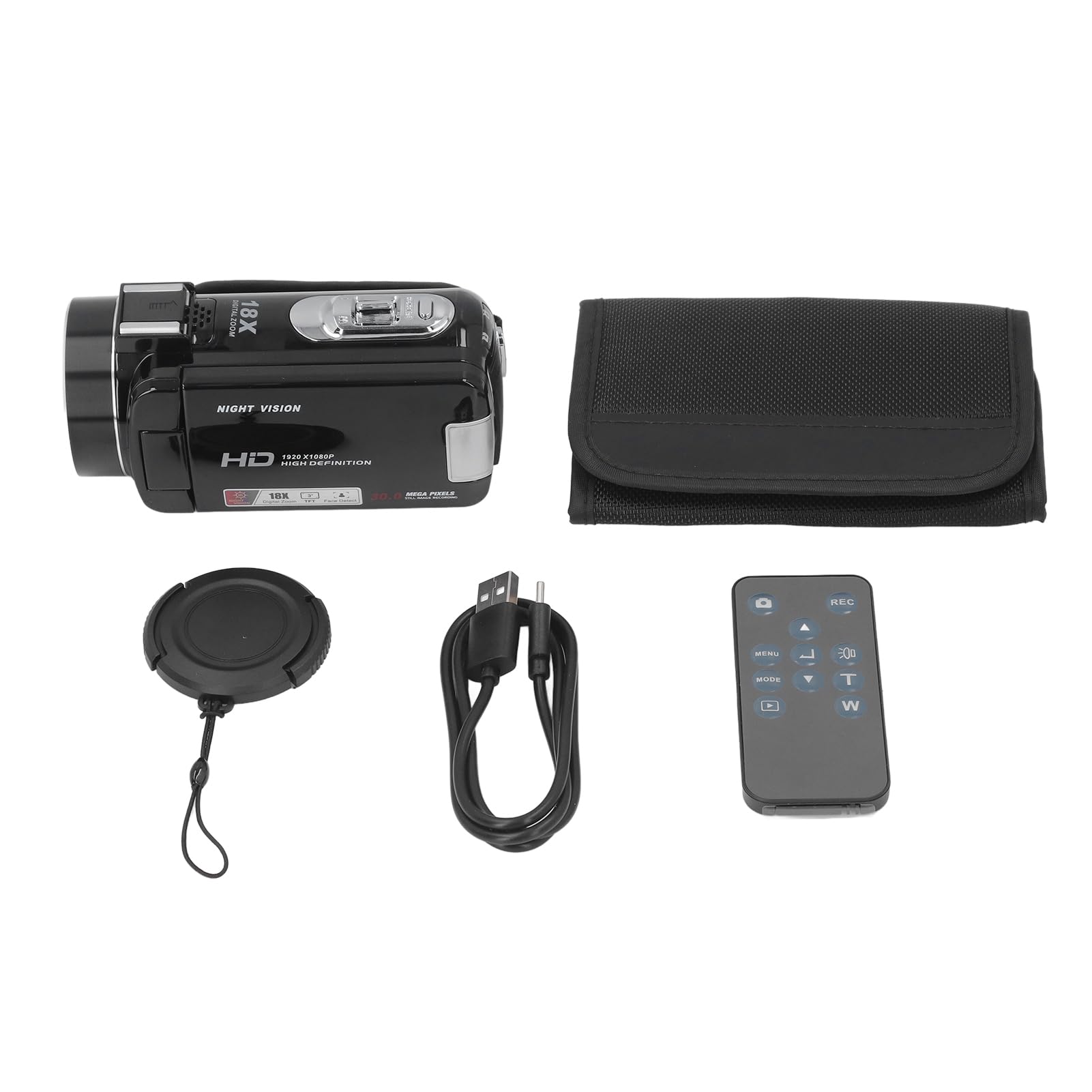 Jiawu 1080P HD Camcorder with 3