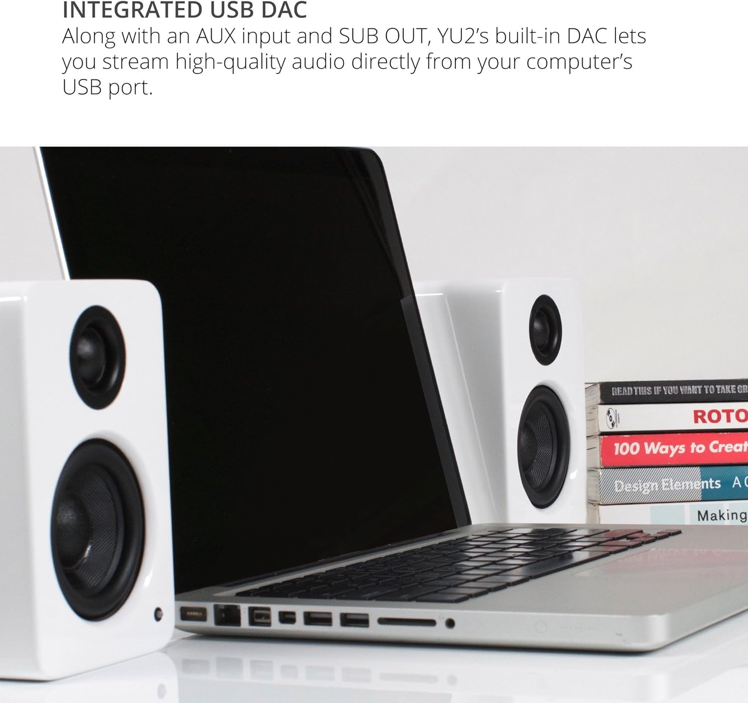 Kanto YU2 Powered Desktop Speakers - 4