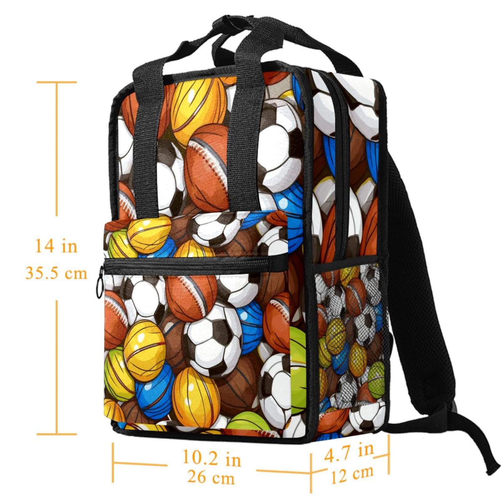 Best Travel & Work Backpack for Men & Women - Durable Sports Backpack for Basketball, Football, Volleyball - Perfect for Commuting, Gym, School & Outdoor Adventures