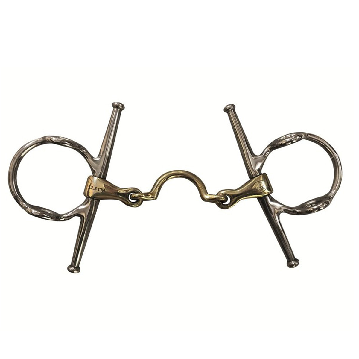 Jump'in High Port Jointed Full Cheek Gag Bit for Horses - Comfortable Equestrian Training Bit for Dressage, Jumping & Western Riding
