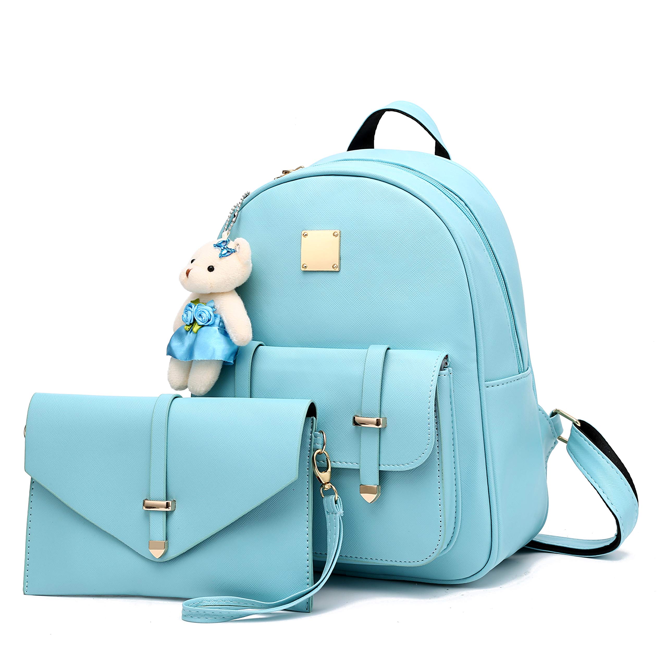 Cute Mini Backpack for Girls - PU Leather Small Backpack Purse Set for Teens & Kids | School, Travel & Daily Use