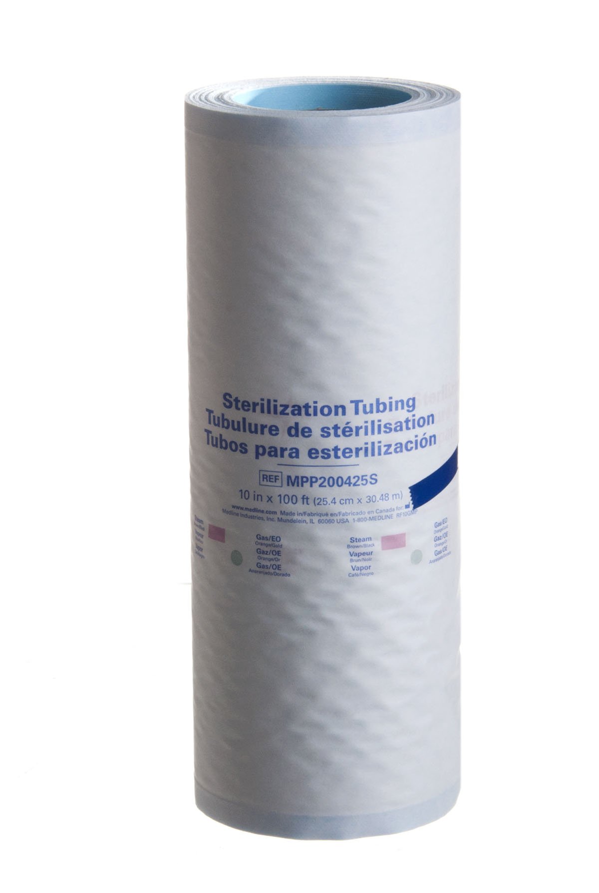 Medline Instrument Sterilization Tubing - Steam & Gas Resistant, 10