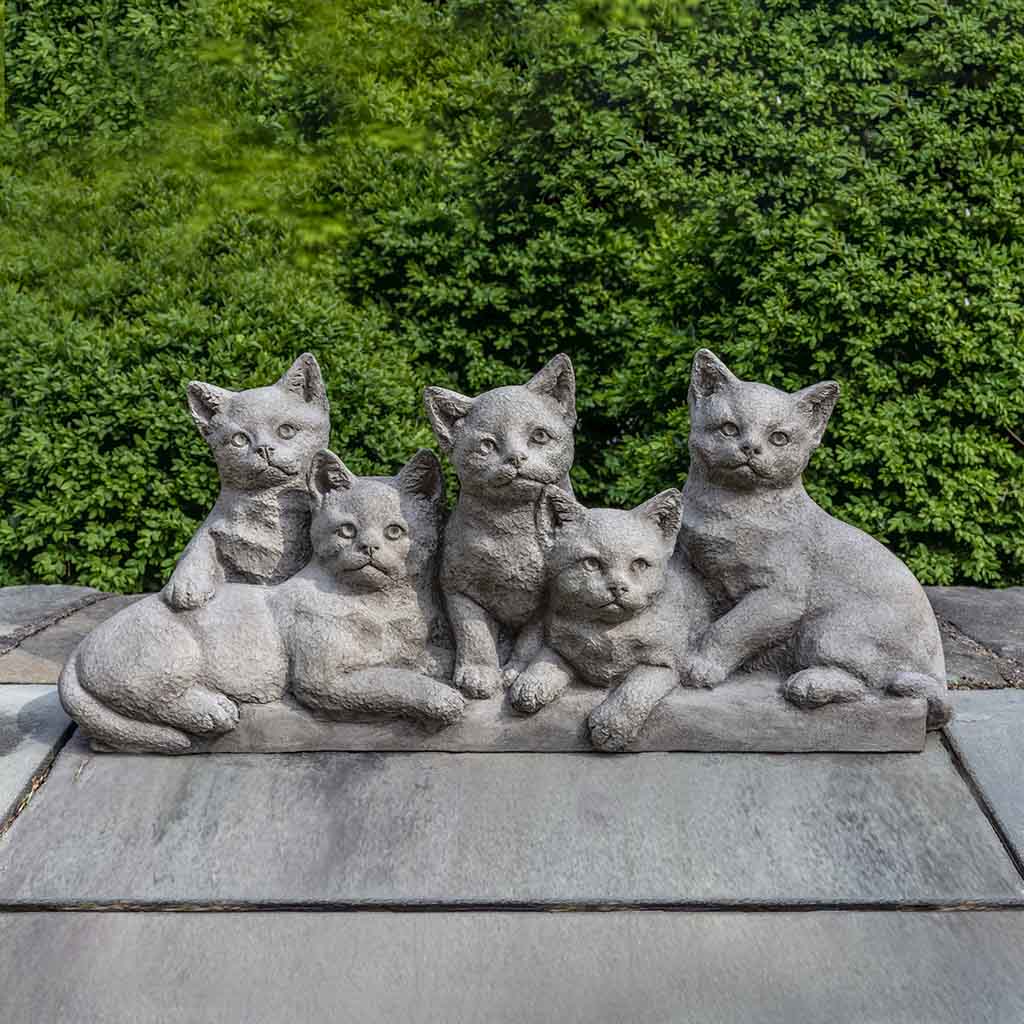 Campania International Quintuplets Statue - Elegant Garden Decor for Outdoor and Indoor Use