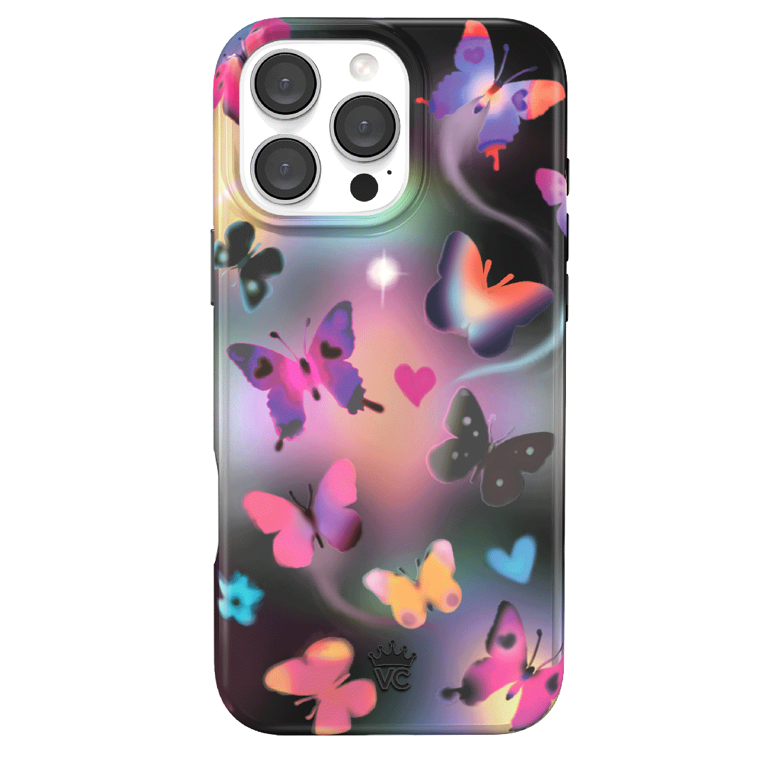 Aurora Butterfly iPhone Case - Elegant & Durable Phone Cover for iPhone [Model] - Perfect for Everyday Use, Travel & Special Occasions