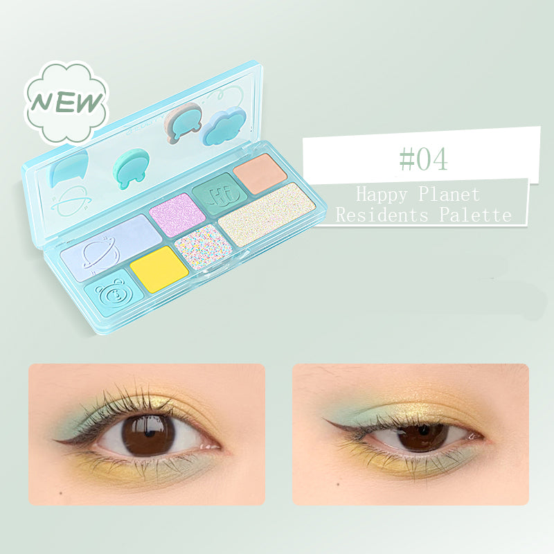 Shedella Egyptian Doll 8-Color Eyeshadow Palette - Highly Pigmented Makeup Kit for Day & Night Looks - Perfect for Parties, Weddings & Special Occasions