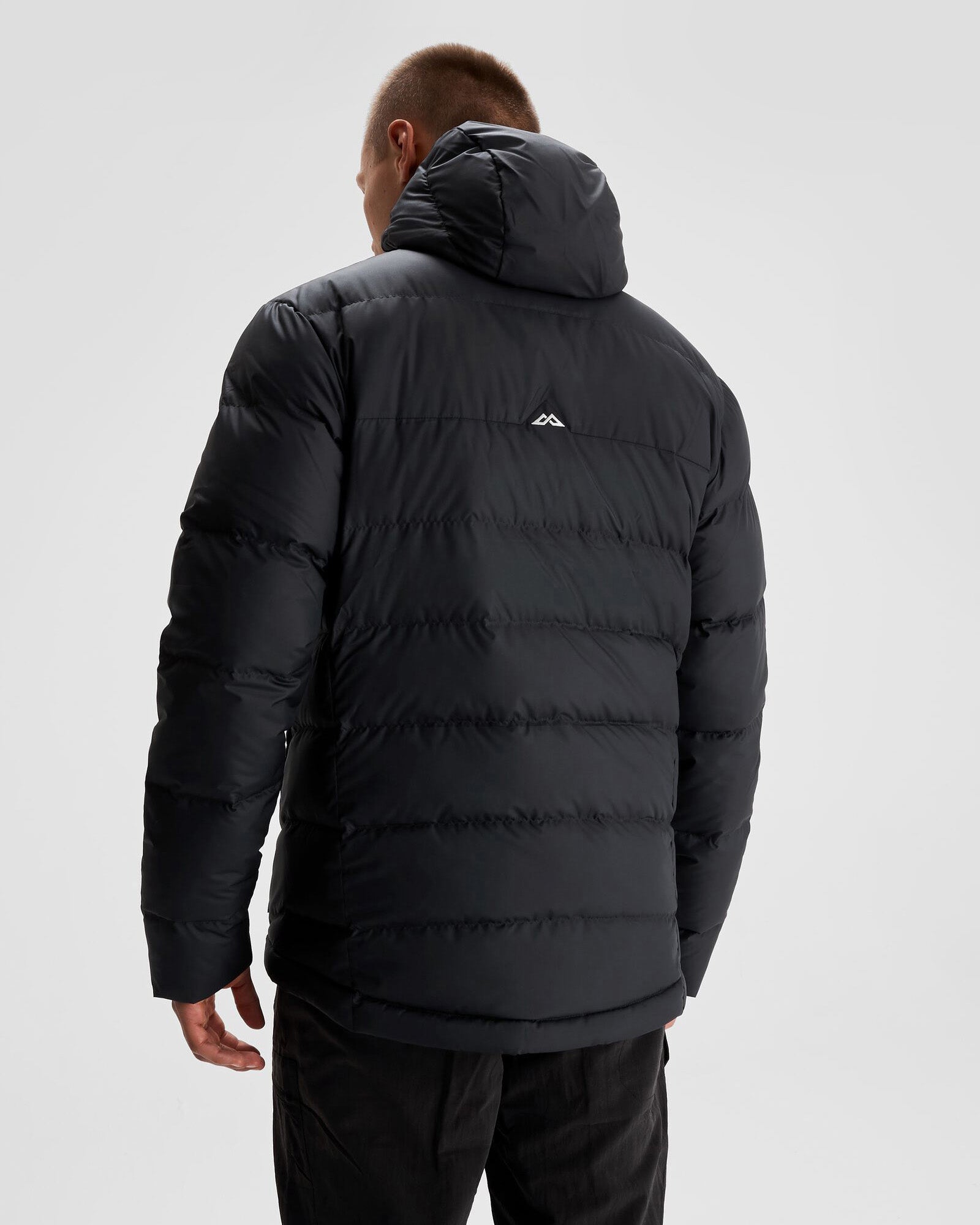 Men's Epiq Hooded Down Jacket - Lightweight Winter Coat, Waterproof & Windproof, Black - Perfect for Outdoor Activities, Hiking, and Cold Weather