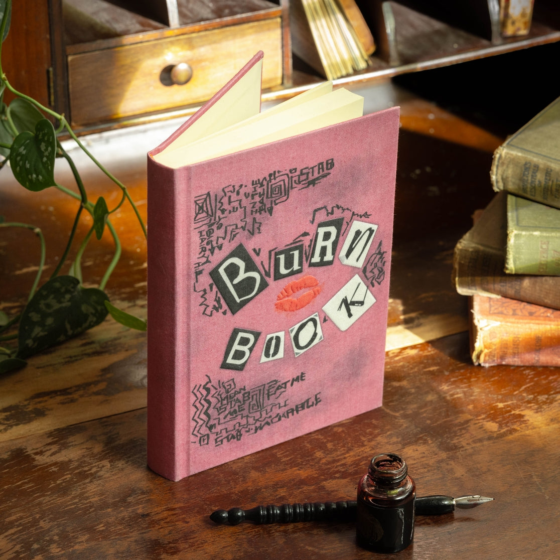 Mean Girls Inspired Burn Book Journal - High-Quality Notebook for Writing, Sketching & Secret Thoughts - Perfect for Teens, Fans & Movie Lovers - Great for School, Gifts & Collectibles