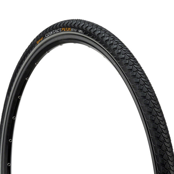 Contact Plus 700c x 28mm Road Bike Tires - High Performance Puncture Resistant for Racing & Commuting | Perfect for Urban Cycling, Long Distance Rides & Training