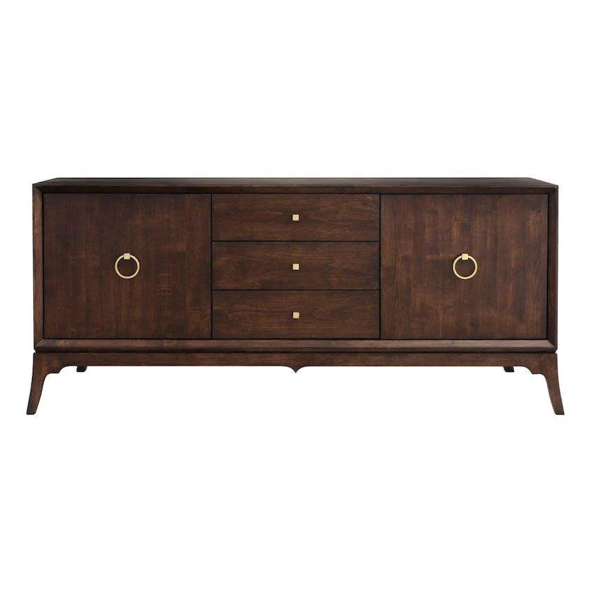 Bennett 3-Drawer TV Stand with Storage - Modern Entertainment Center for Living Room, Bedroom & Home Theater