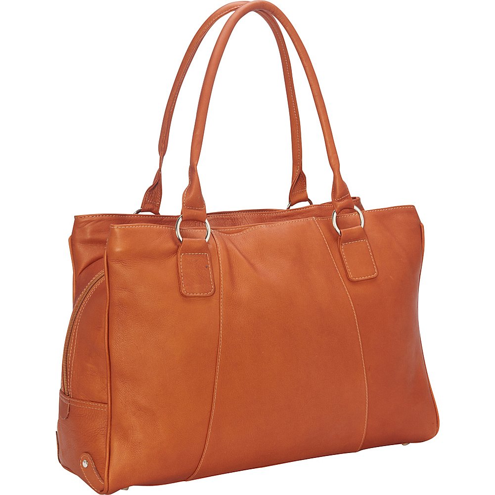 Premium Laptop Travel Tote Bag - Waterproof Saddle Shoulder Bag for 15.6