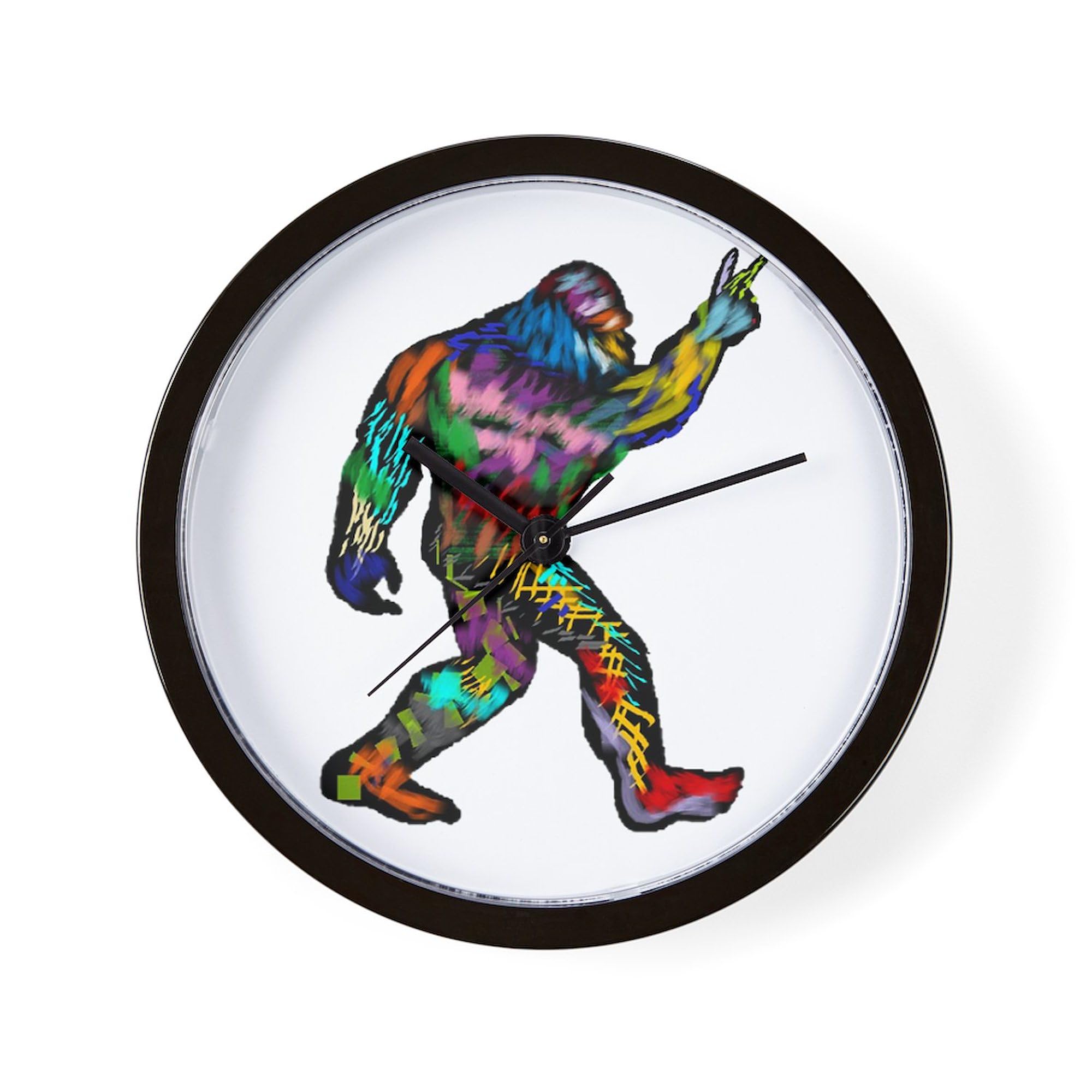 Peace UP 10 Inch Wall Clock - Stylish Decorative Clock for Living Room, Kitchen, Office & Home Decor | Perfect for Home, Office & Gift Giving