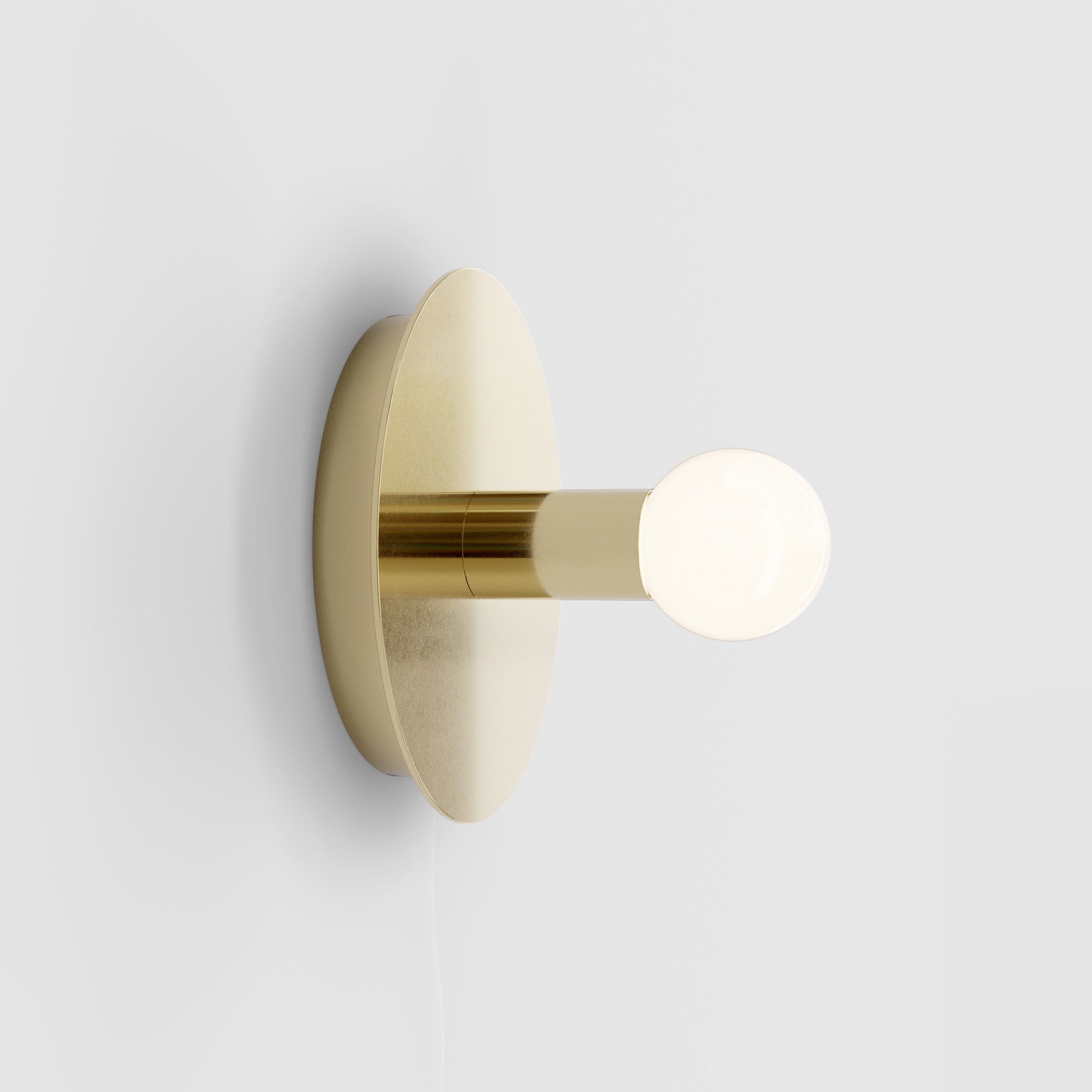 Modern Dot Wall Lamp - Minimalist LED Sconce Light for Bedroom, Living Room & Hallway - Energy Efficient Dimmable Ambient Lighting for Home Decor