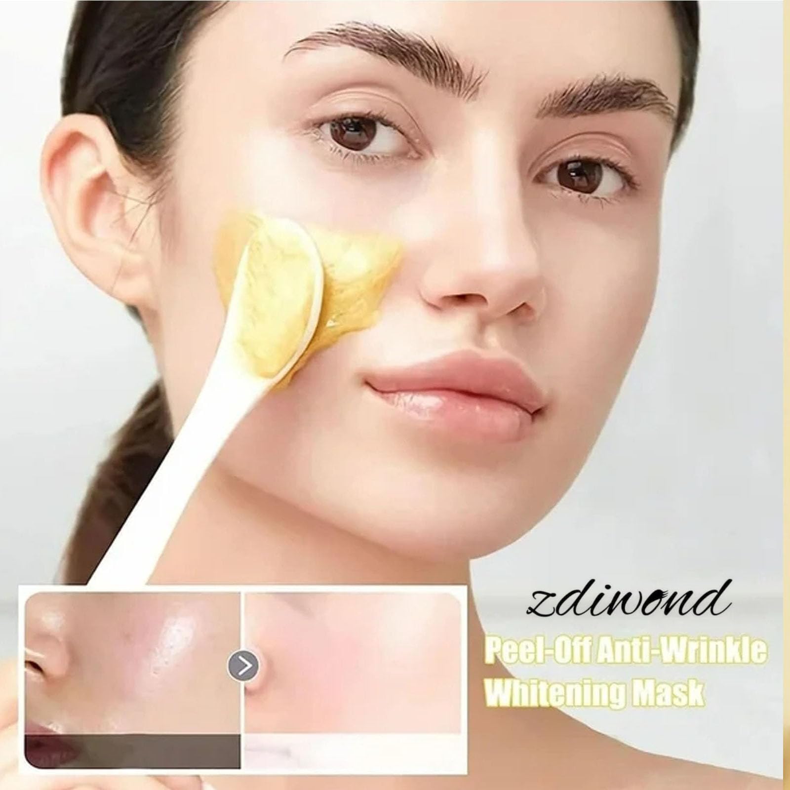 98.4% Pure Gold Foil Peel-Off Face Mask - Anti-Wrinkle & Firming Treatment for Youthful Skin | Rejuvenating Gold Facial Mask Set (3 Pack) | Perfect for Spa Night, Self-Care Routine & Gift Giving