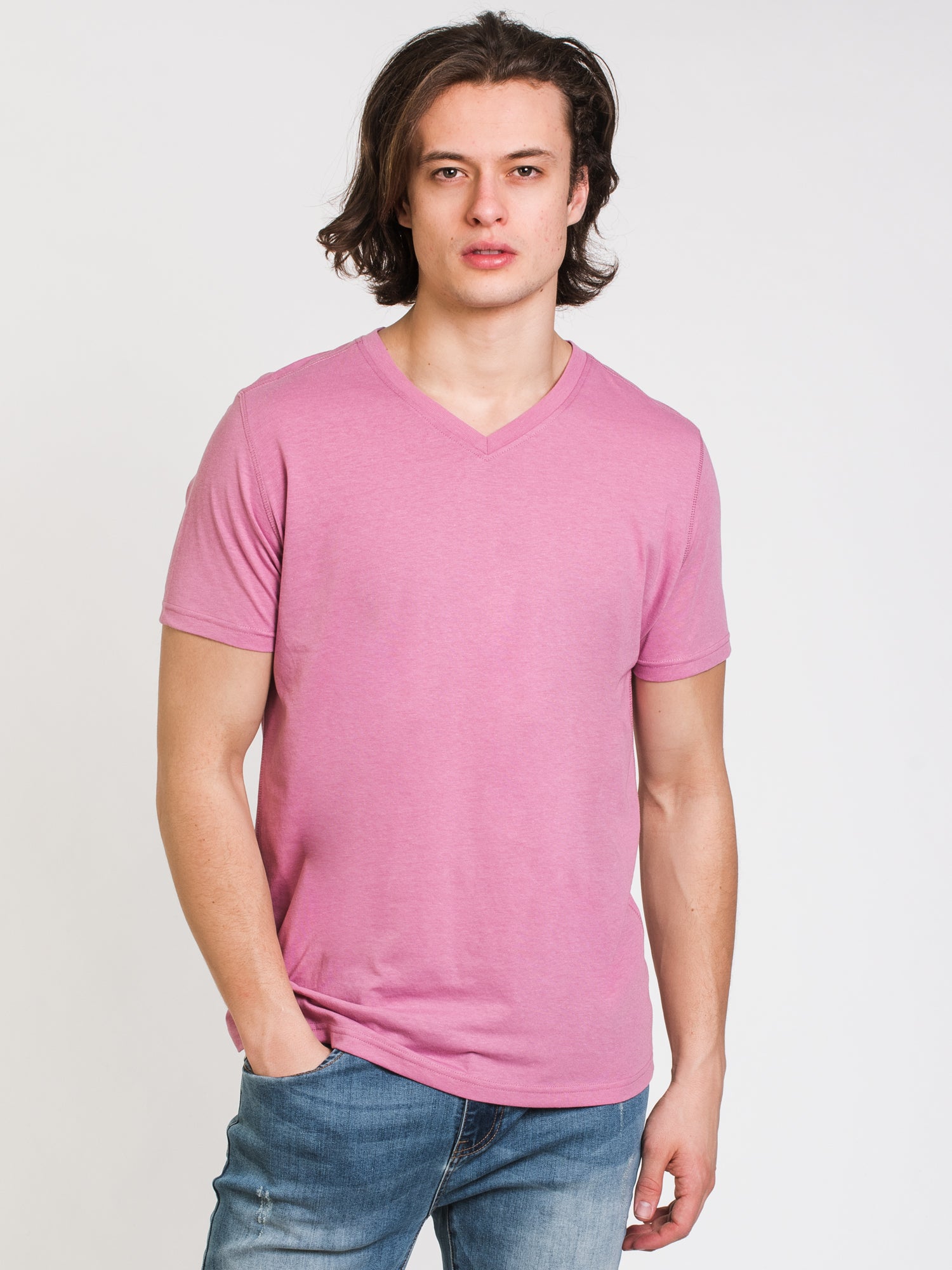 Boathouse Victor V-Neck Tee for Men - Soft Cotton Casual Shirt - Clearance Sale - Perfect for Everyday Wear, Gym, and Outdoor Activities